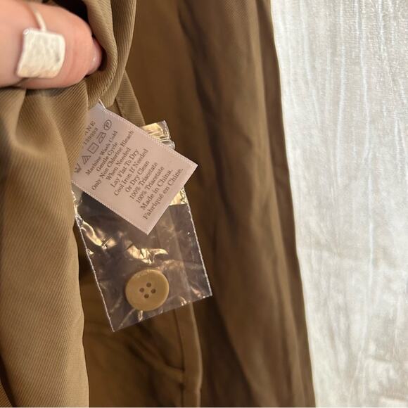 Everlane The Japanese GoWeave Notch Shirtdress Collar Mini Short Sleeve NWT 00 - Picture 7 of 9